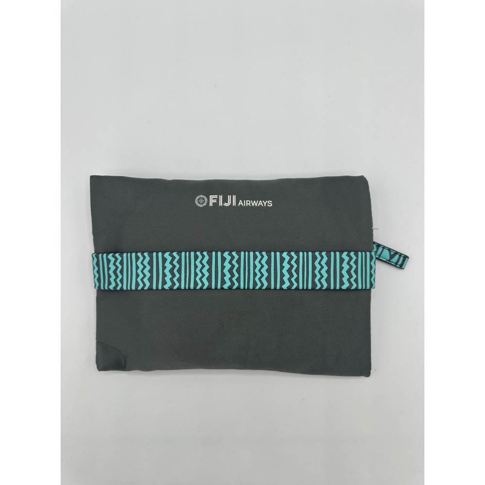 Fiji Airways Amenity Kit Pouch Unisex OS Grey Teal Samsonite Travel Bag Pouch